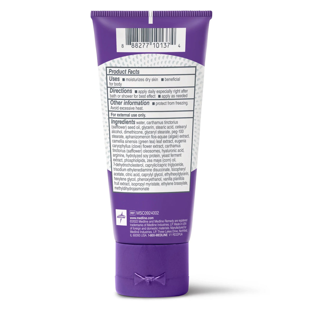 Skin Medline 2 Body Vanilla Remedy Cream Clinical Cream, Scent, 24 Count, oz, fl and Face Moisturizing