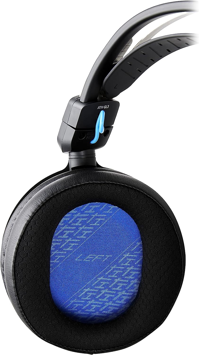 with by - Black/Blue 1 Year Additional Audio -GL3BK Gaming Epic Protect Headset Closed-Back (2022) Wired Shieldage Technica an