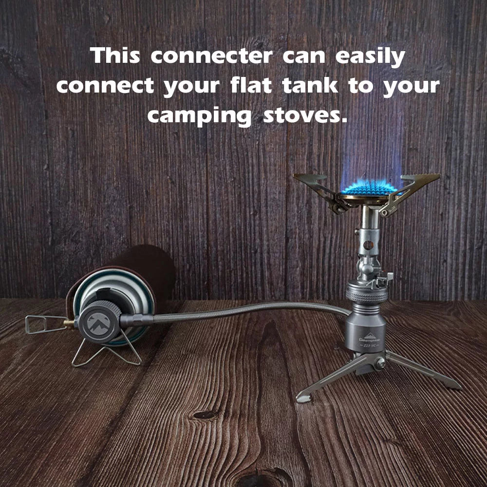 Adapter and Butane Gas Canisters, Tripods, Camping Gear Connector, Camping Stoves for