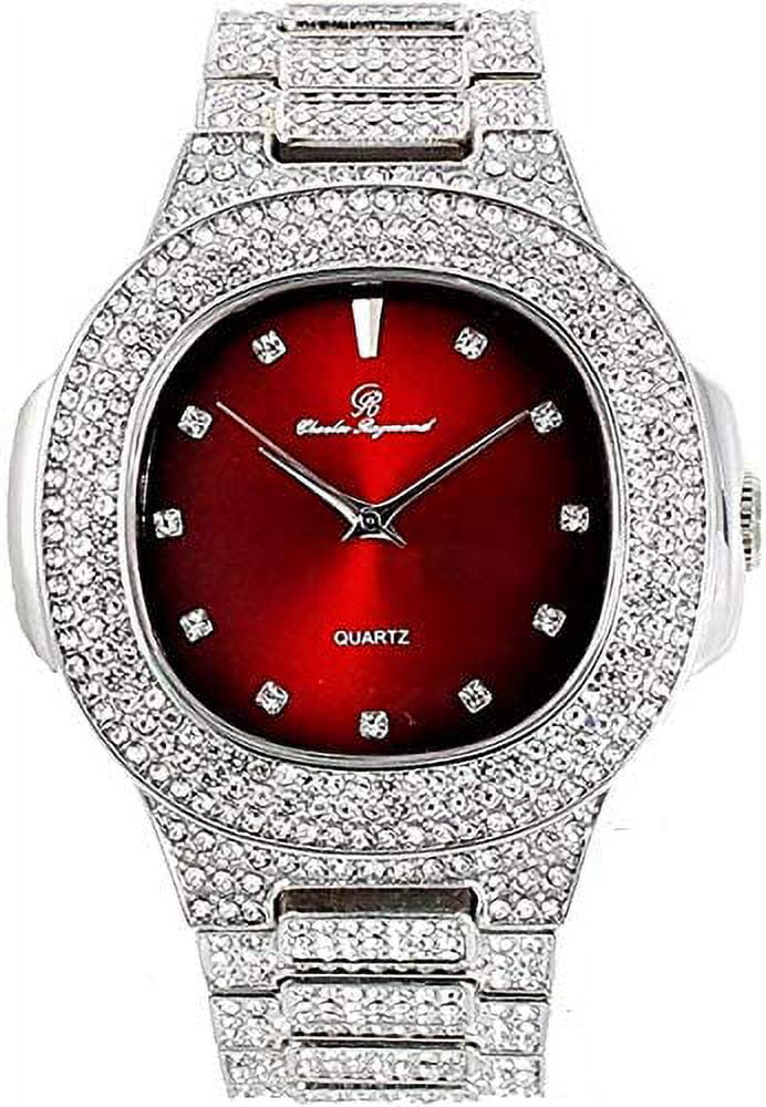 for The and King Watch Red) Couples Hip to Bling'ed Flaunt Out and - Power ( Dance Queen ST10325/ST10364 Blood On Floor His&Hers Set Off Perfect Hop
