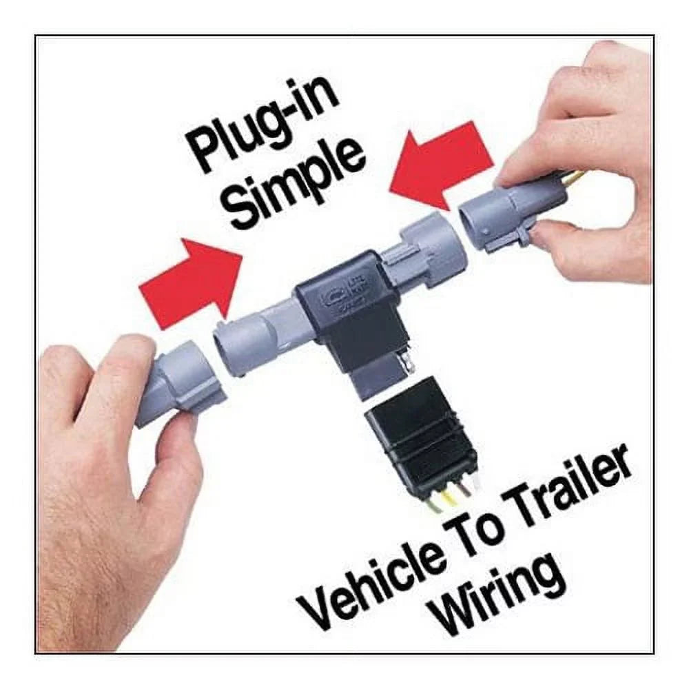 Wiring Towing Hopkins Kit Specific Liberty 02-07 Solutions 42475 Vehicle Jeep Trailer
