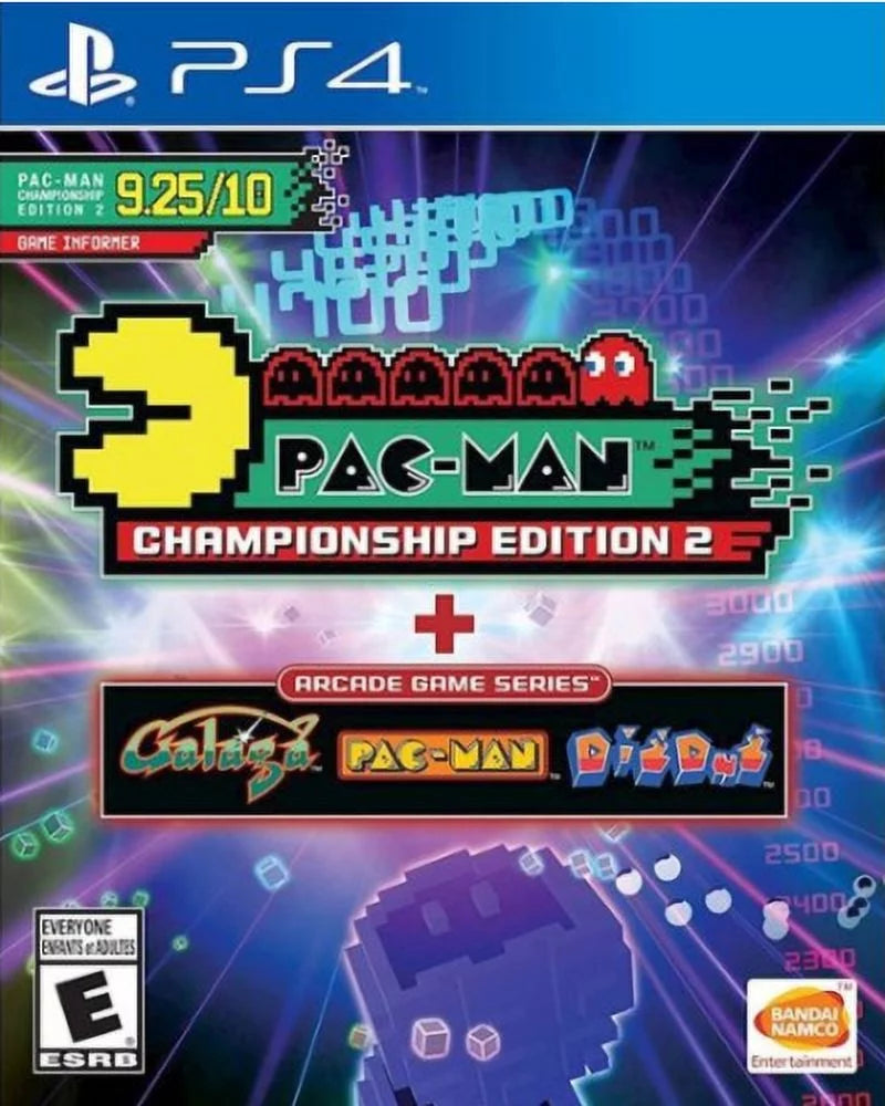 2016) Championship Pac-Man Game + Edition Arcade 2 4, (Sony PlayStation Series