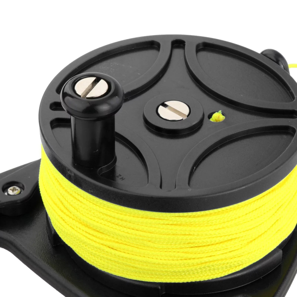 Diving Reel Black Handle Heavy Spear meters Duty Exploration Safety for Anchor 83 Gear Kayak Scuba Underwater Wreck Recreational Fishing