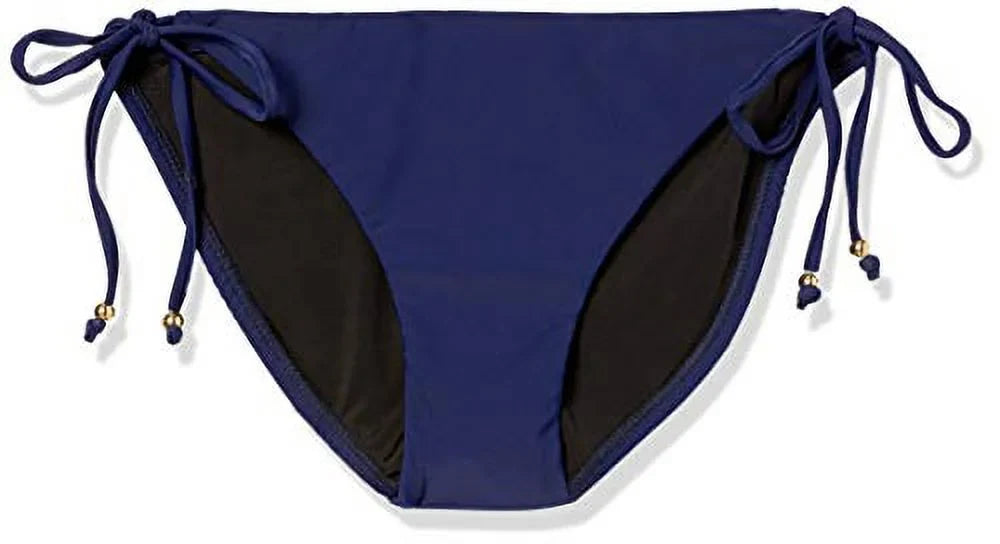 Shoshanna Navy, -P Beading Size Women’s Bikini String Bottom, Bahamas Clean