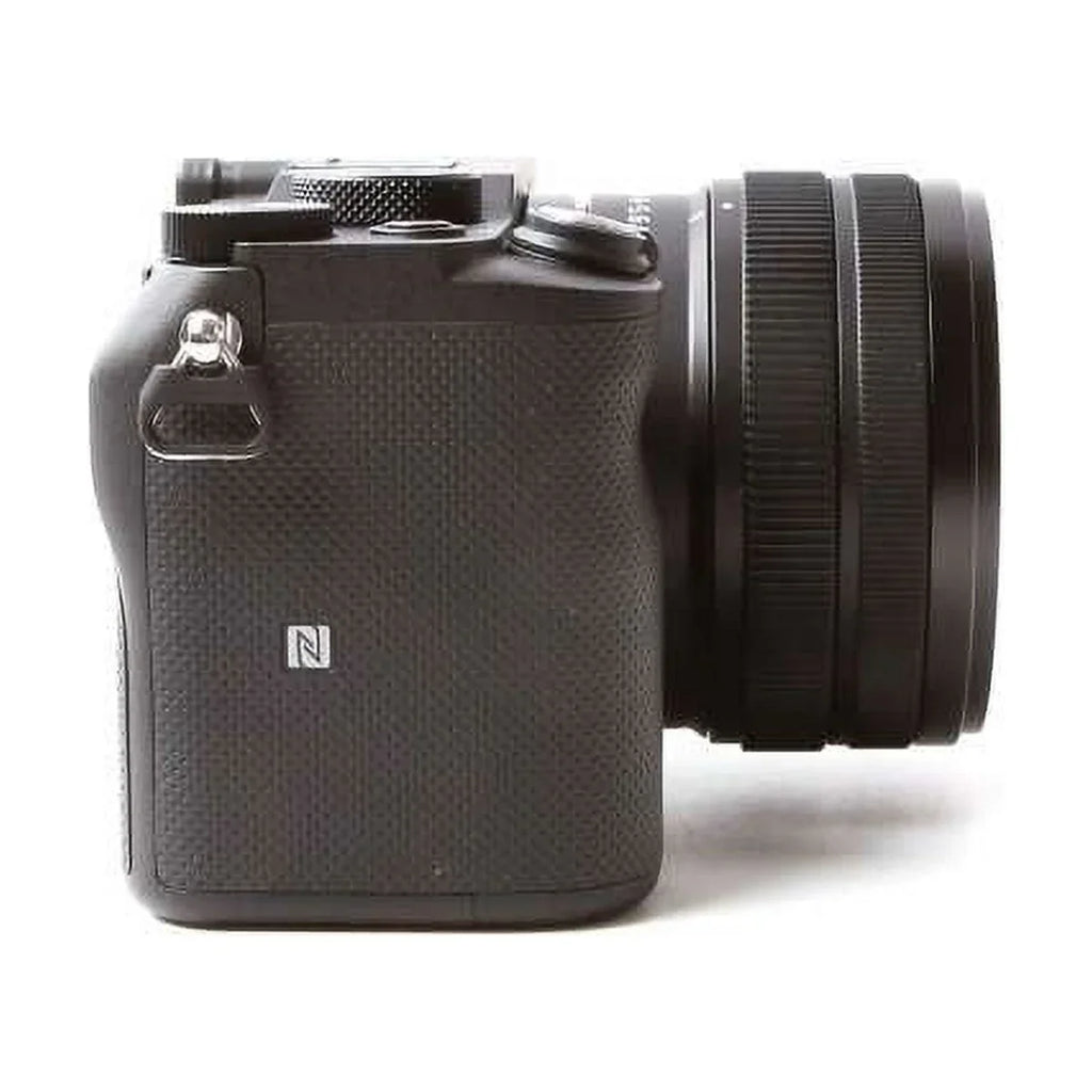 (Black) + with 28-60mm Bundle Alpha Lens Sony Camera + Flash 64GB Mirrorless a7C