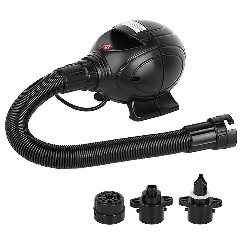 3 Anself Pool Portable Nozzles Inflatables 800W Pump Air Inflator with Float Deflator Electric Bed for Air