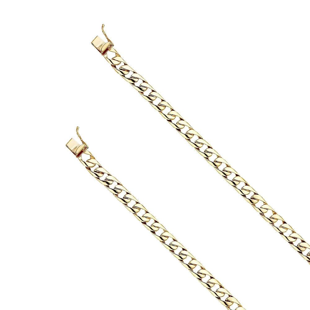 Yellow 14k 14.7 14KY Gift | Men Cuban Jewelry Bracelets for Link Gold Chain Weight 8" Men’s Bracelet Elegant Women - for | and Gold |