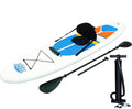 Stand Up Paddle Hydro-Force 10' White Bestway Inflatable Cap (2 Board Pack)