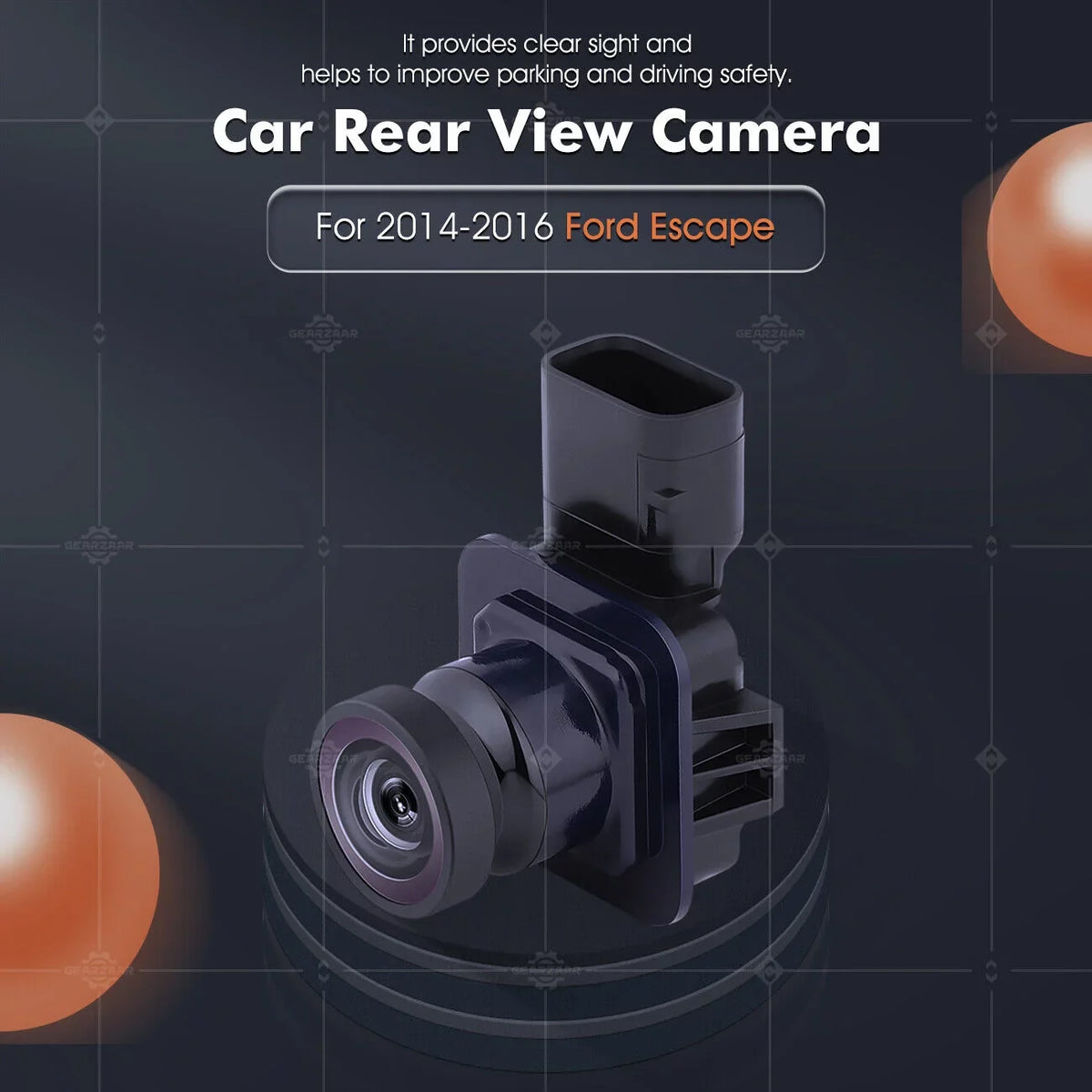 Escape Ford Back 2016 For EJ5Z19G490A Rear Camera 2014 GJ5T19G490AD Up 2015 View