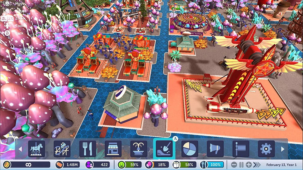 Edition, Tycoon: Adventures Nintendo -Standard Rollercoaster Switch Atari,