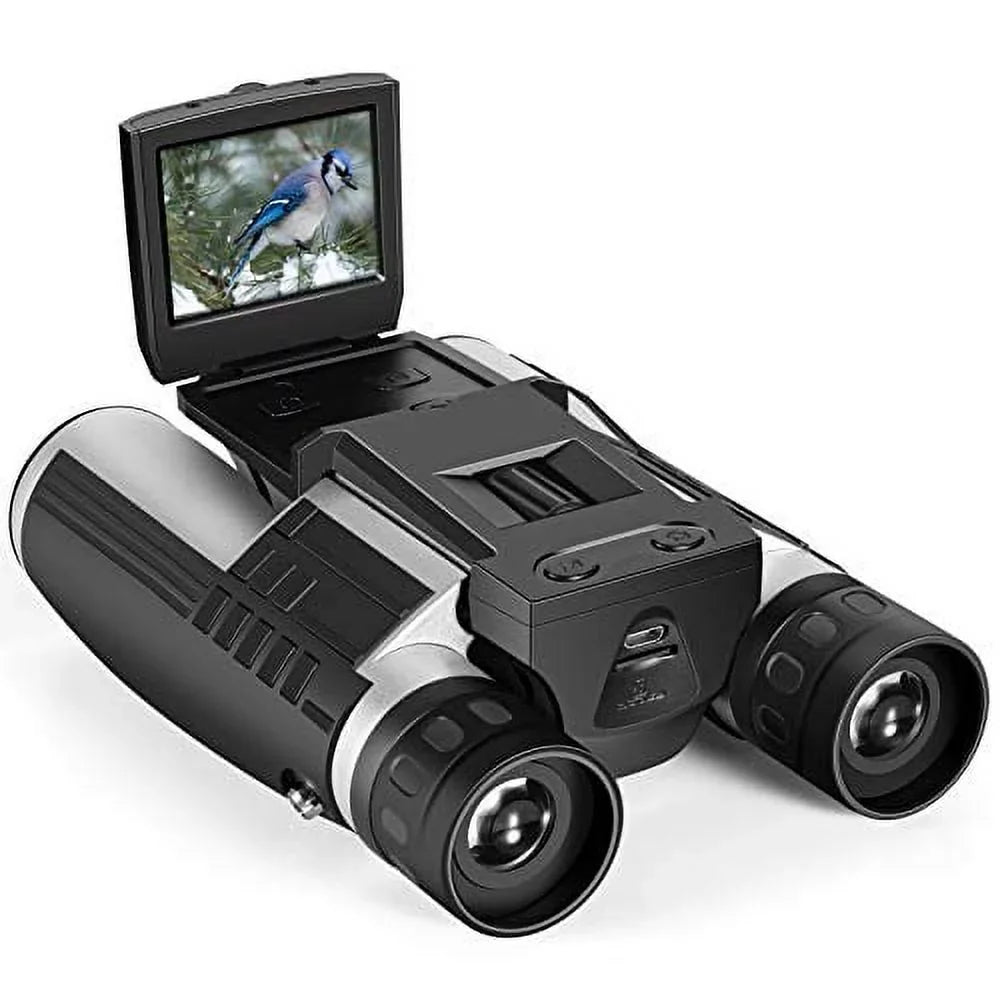 Camcorder Video 12X for Game 32GB Binocular Bird Concert with Camonity Photo 2" Zoom Watching Recorder Digital Football 5M Camera