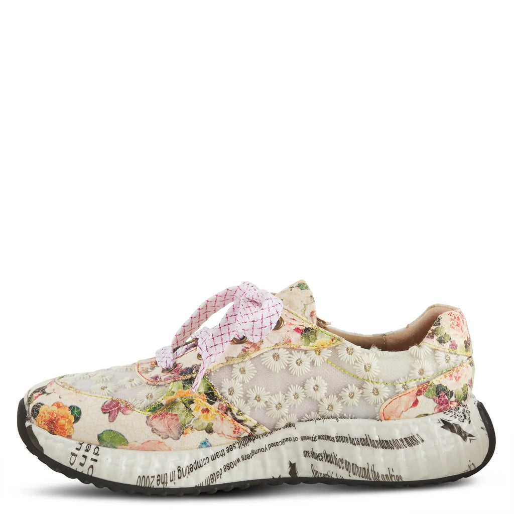 Women's / Multi Daisymae 43 Spring 11.5-12 Fashion Beige L'Artiste Step Sneaker