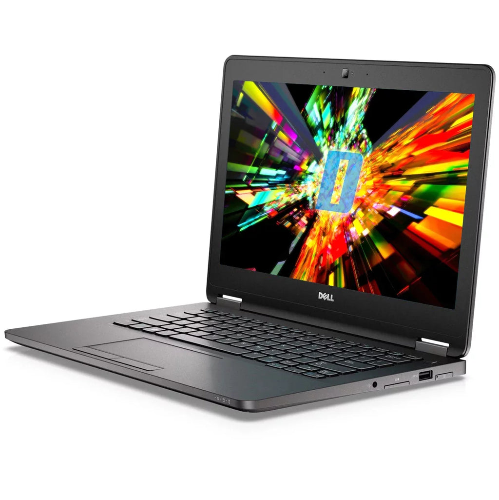 M.2 8GB 12.5" , Pro 6300U Used Latitude 2.4Ghz, i5 , 512GB Windows Core x64 Webcam, DDR4, Laptop, 10 E7270 Intel Dell