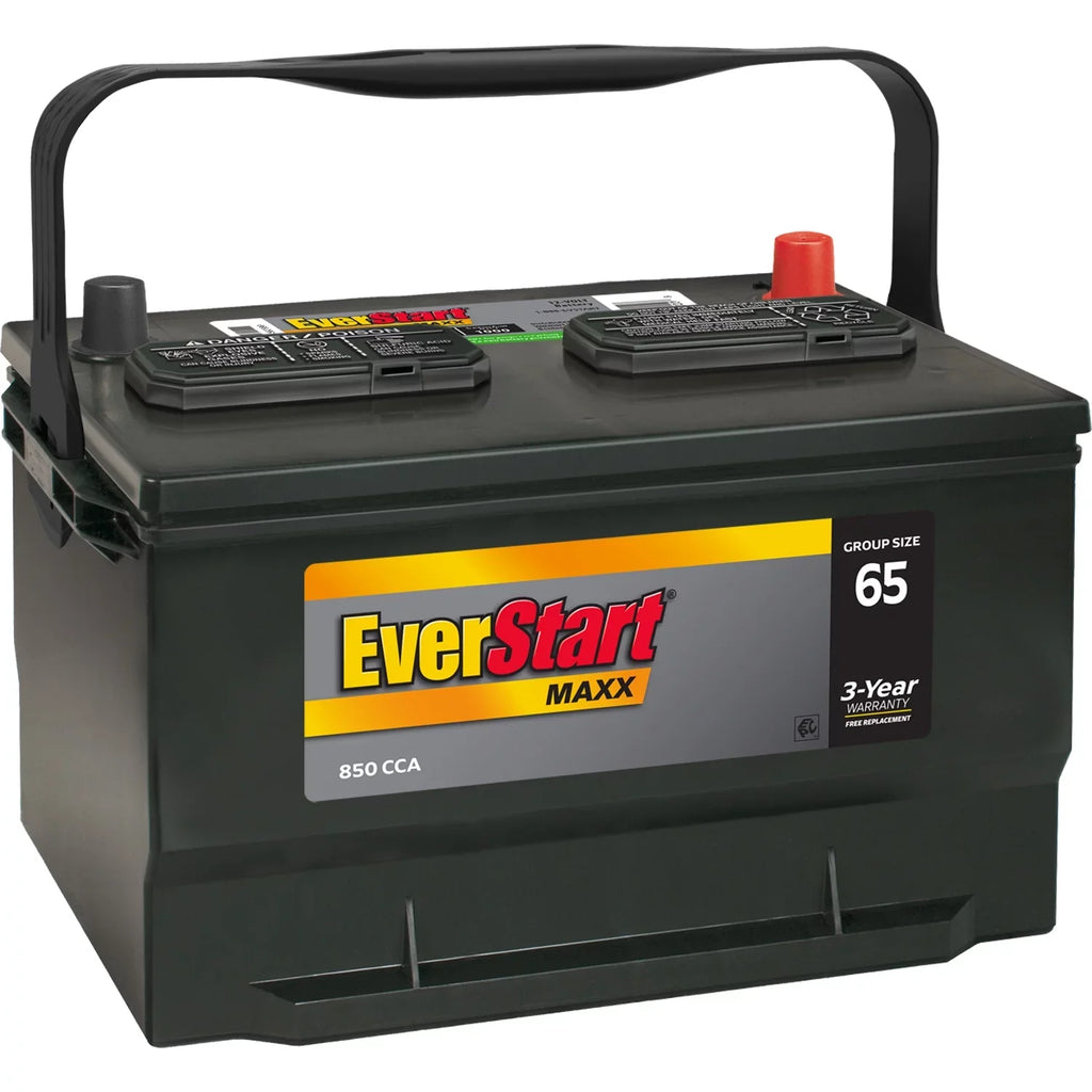 850 Volt Maxx 65 Size Acid Automotive 12 EverStart Group Lead Battery,