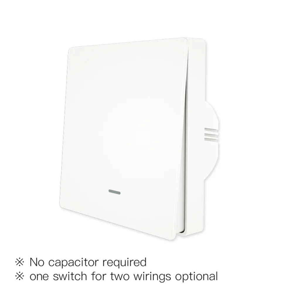 with/without Smart ZigBee 2/3 Light Life with Alexa Google Switch Neutral Way Wire Needed Tuya Smart Works 2mqtt Capacitor No