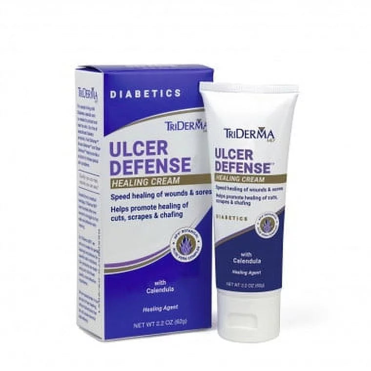Defense 2.2 Healing 57025 Cream Ulcer ] packs TriDerma oz. - [2