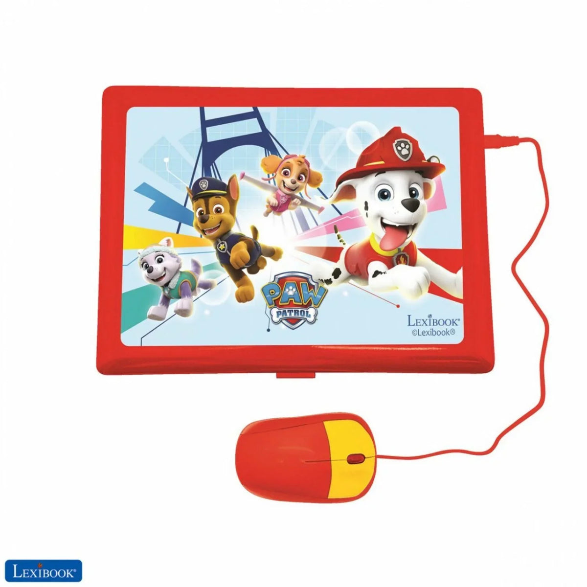 Laptop Spanish/English and Patrol Educational Lexibook Bilingual Paw