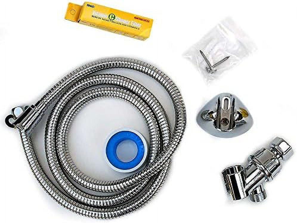 included up water head high - and - with - removes 99.9% shower flow chloramines shower by to filter filters of pressure low 2 chlorine