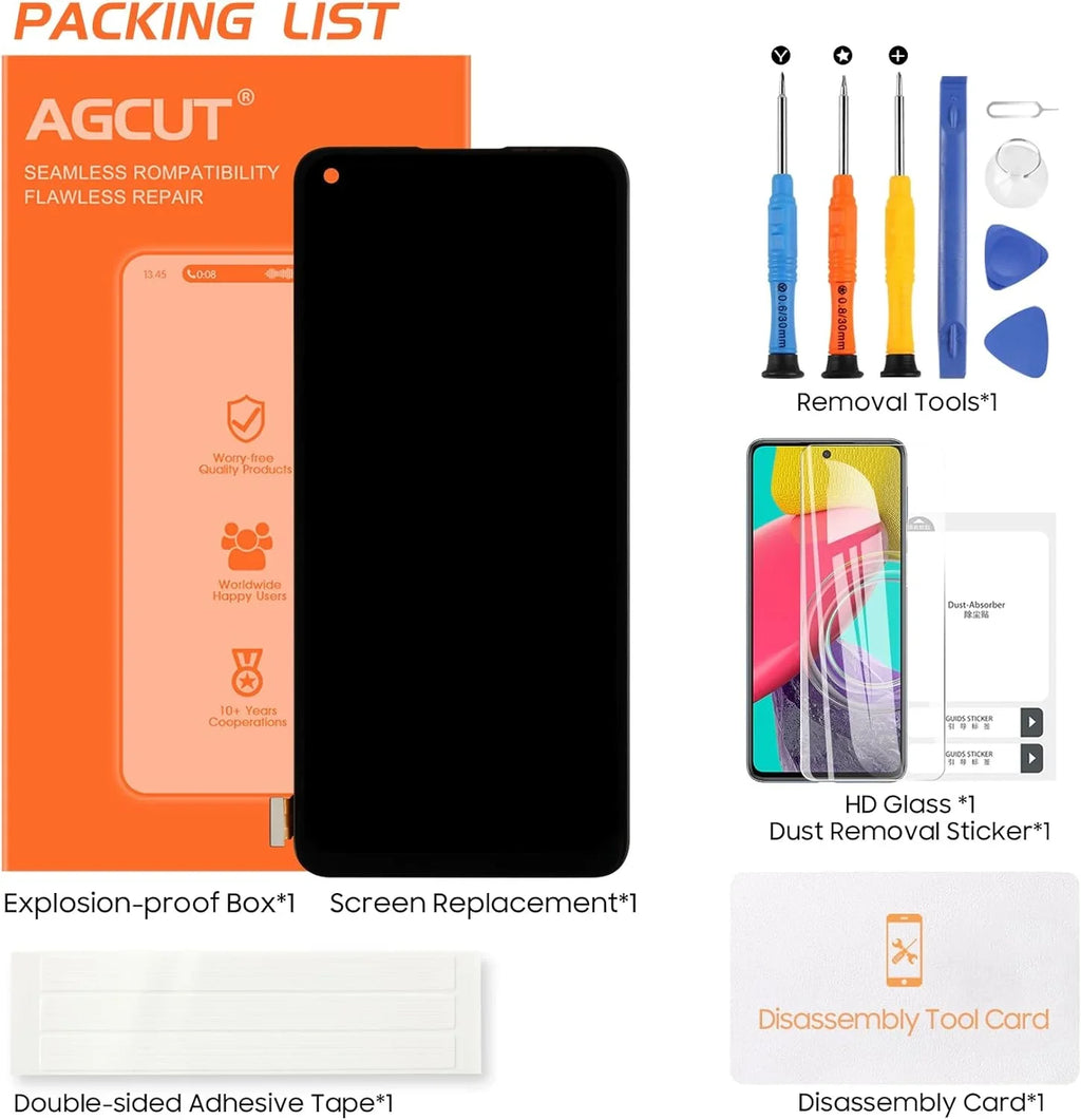 8T+ Oneplus for 8T Touch Repair KB2005 KB2003 Part Fingerprint) KB2000 Replacement Screen 5G Digitizer (Support KB2001 Display Assembly Screen