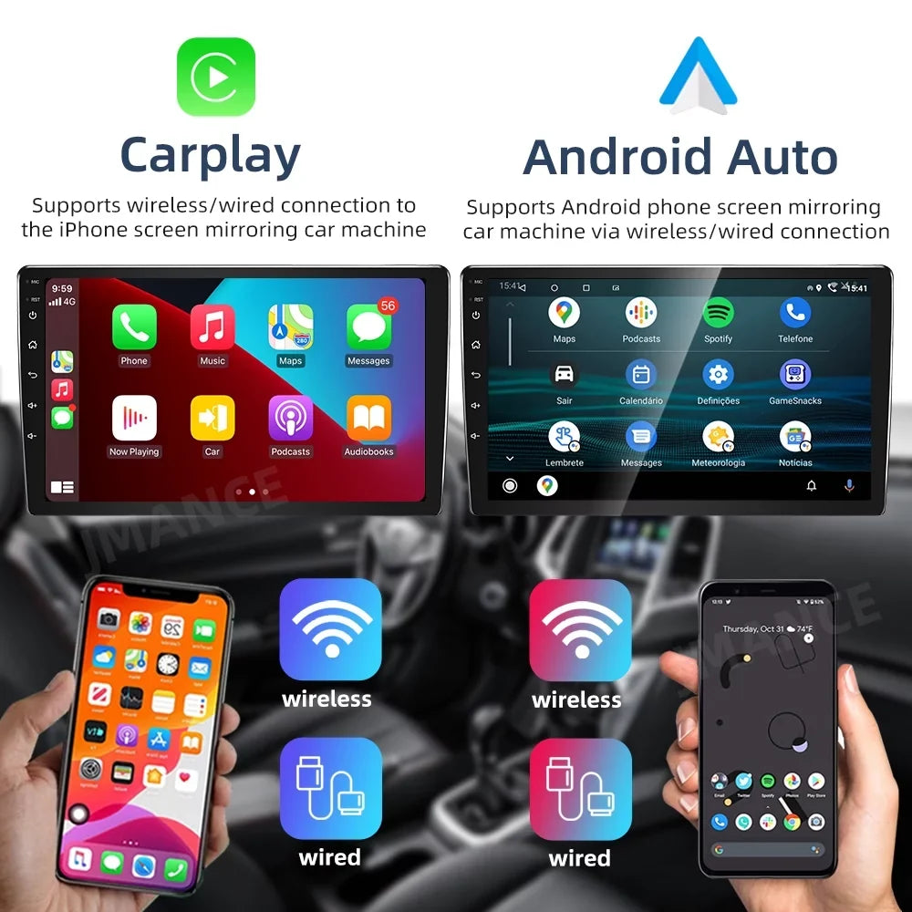 Qashqai Radio for 12 Spare Nissan 9" Camera Car with 2+32G CarPlay J10 Android 1 2006-2013 Stereo