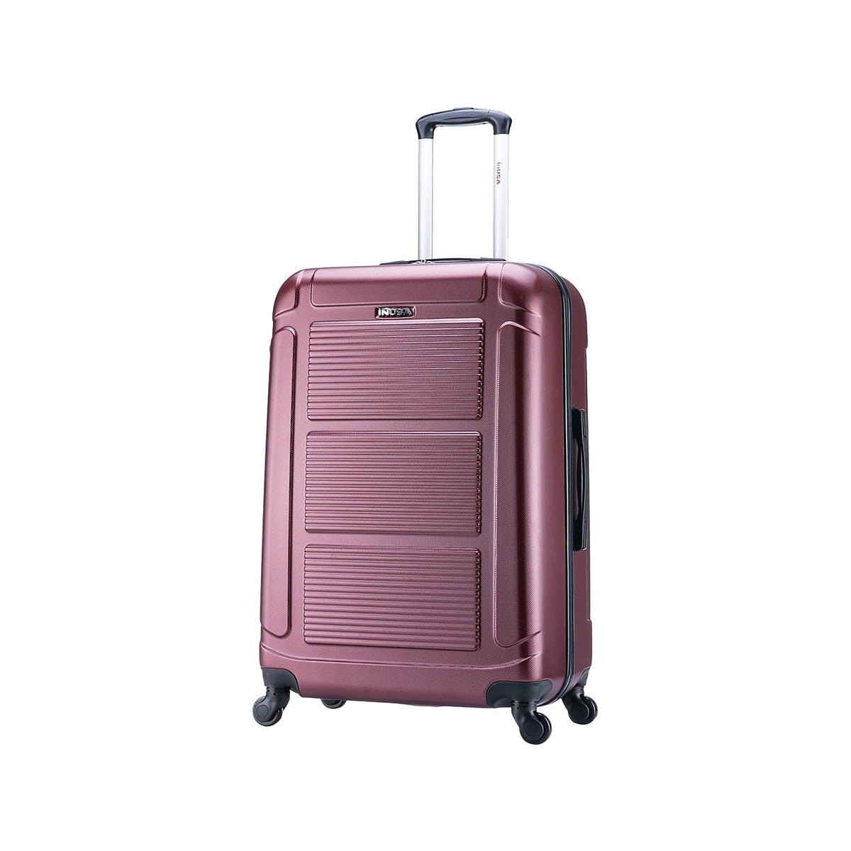 Spinner InUSA Wine Plastic 4-Wheel Luggage Pilot Large (IUPIL00L-)