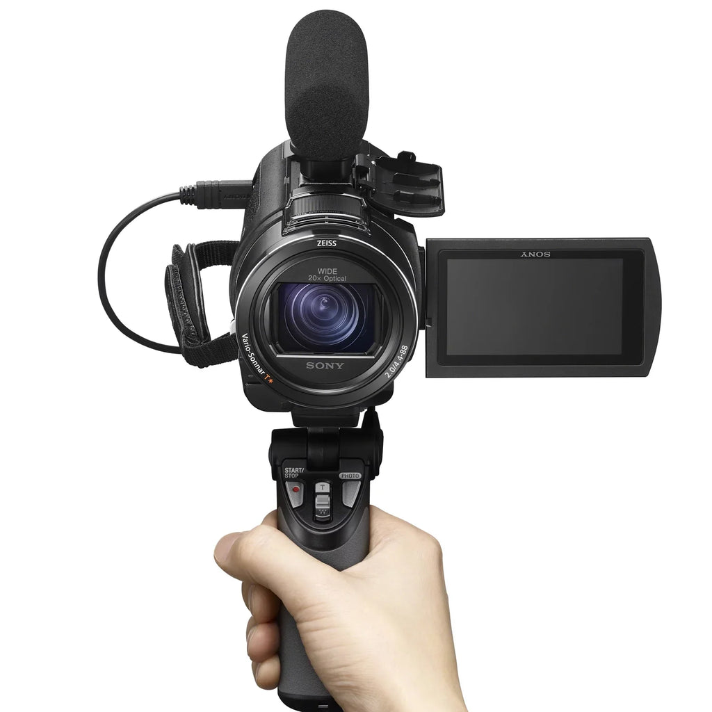 4K Camcorder Sony Sensor Video Exmor Digital with AX43A Handycam R