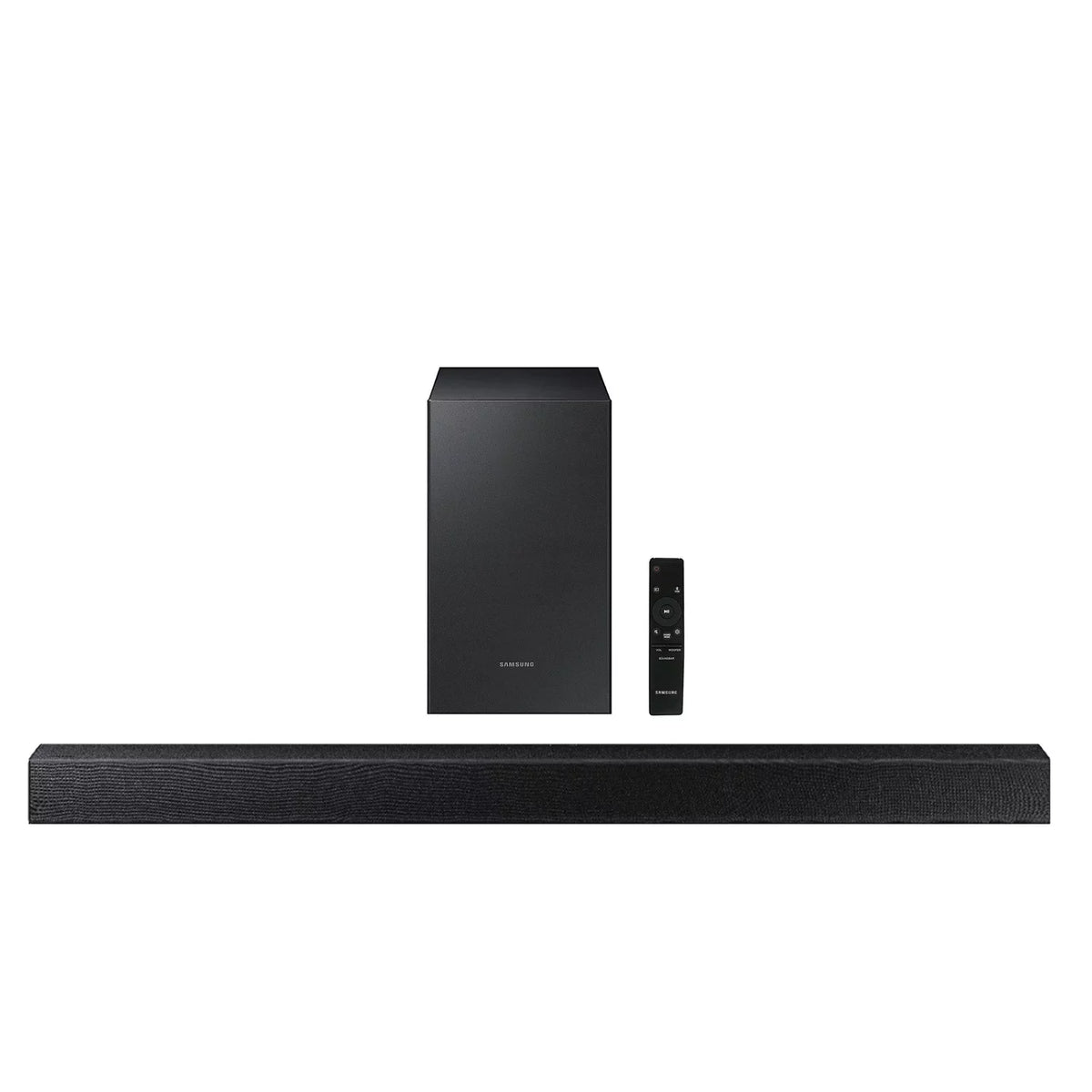 Subwoofer 300-Watt Wireless Restored (Refurbished) Bluetooth(R) -A450/ 2.1-Channel Samsung 2-Piece Soundbar with