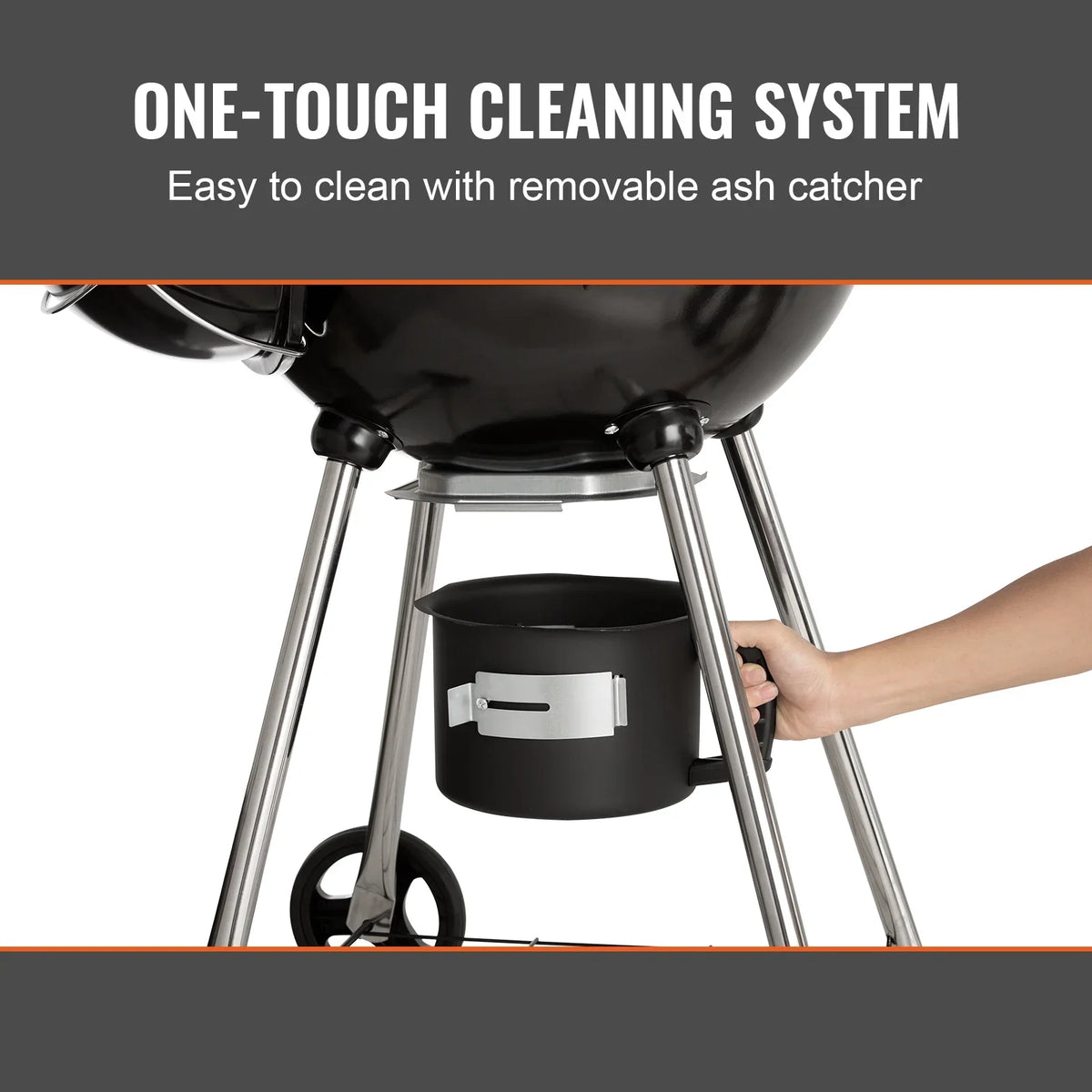 Grill inch Kettle Picnic Grill Propane Outdoor 22 Gas w/Shield, Barbecue Cooking, Kettle Grill Portable Patio Grills Charcoal Small & Steel Iron