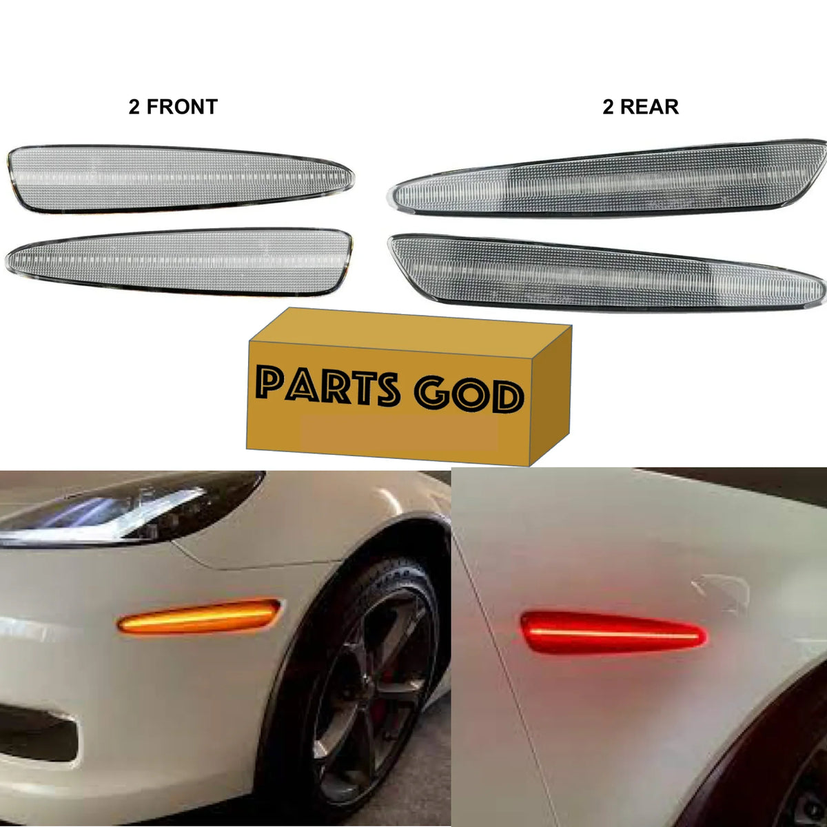 Lights Corvette Side C6 Corner Markers