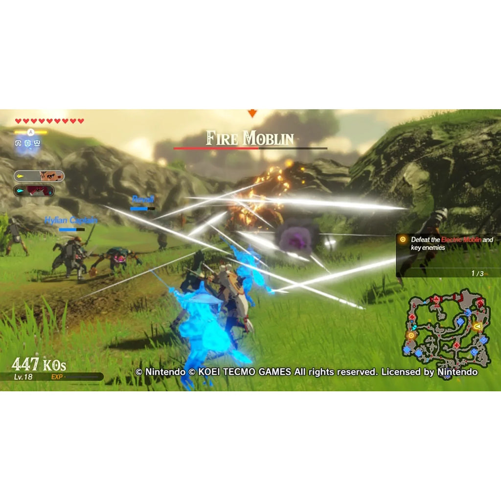 12 of Hyrule for Caddy Game Nintendo Calamity Age Warriors: with Switch