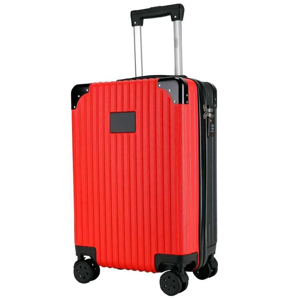 Hardcase Cardinal Luggage 21'' Stanford Carry-On Premium Red