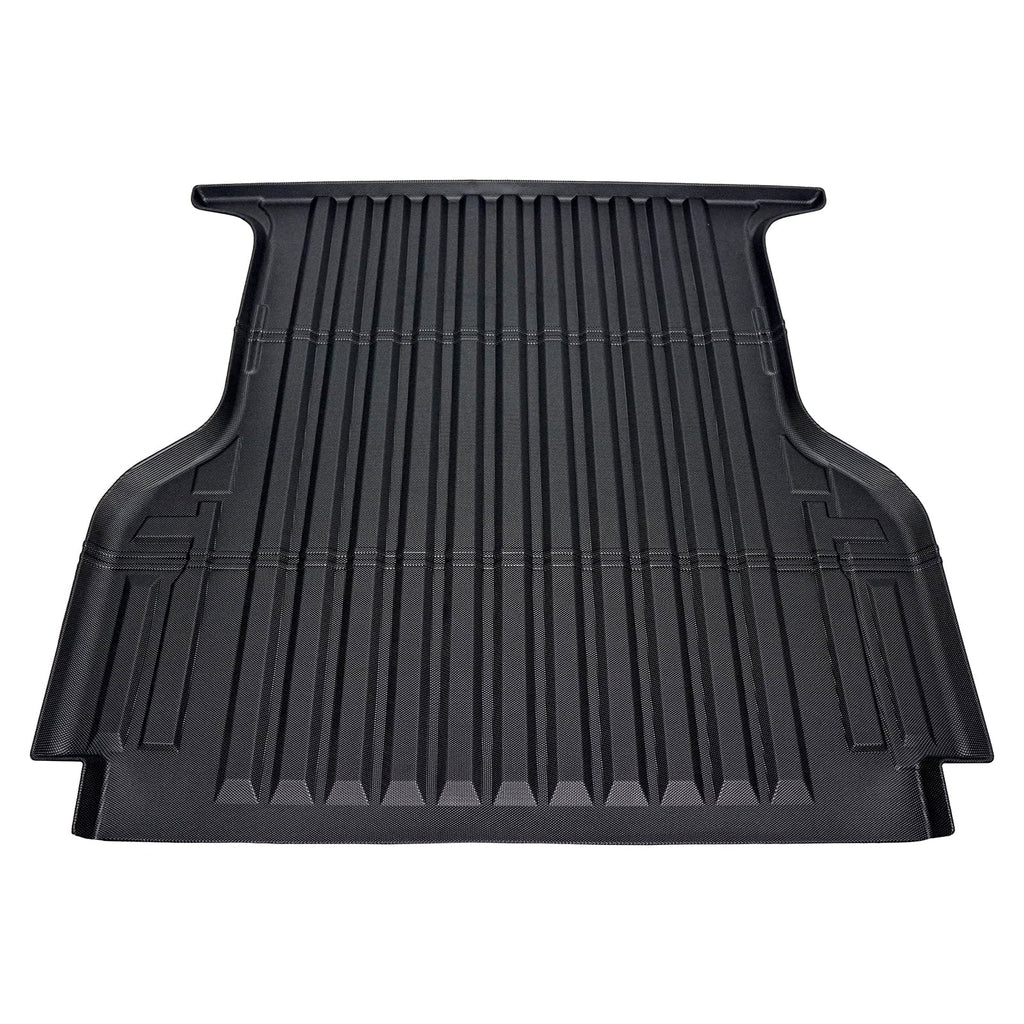 Bed Duty Rear Floor Crew Protector Climatic Ikon Bed, All Mat Ranger Cargo Super Truck Liner Fits Black Trunk Cab Guard Short Heavy 2019-2024 5Ft With Motorsports 3D Flooring Storage Ford