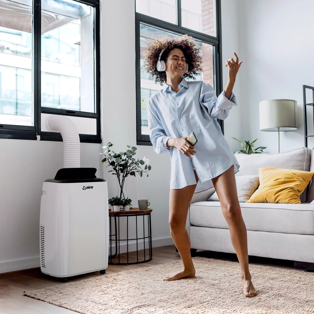 ), Portable Window Airo Conditioner with 8000 Standing Kit (12000 Comfort Air Unit