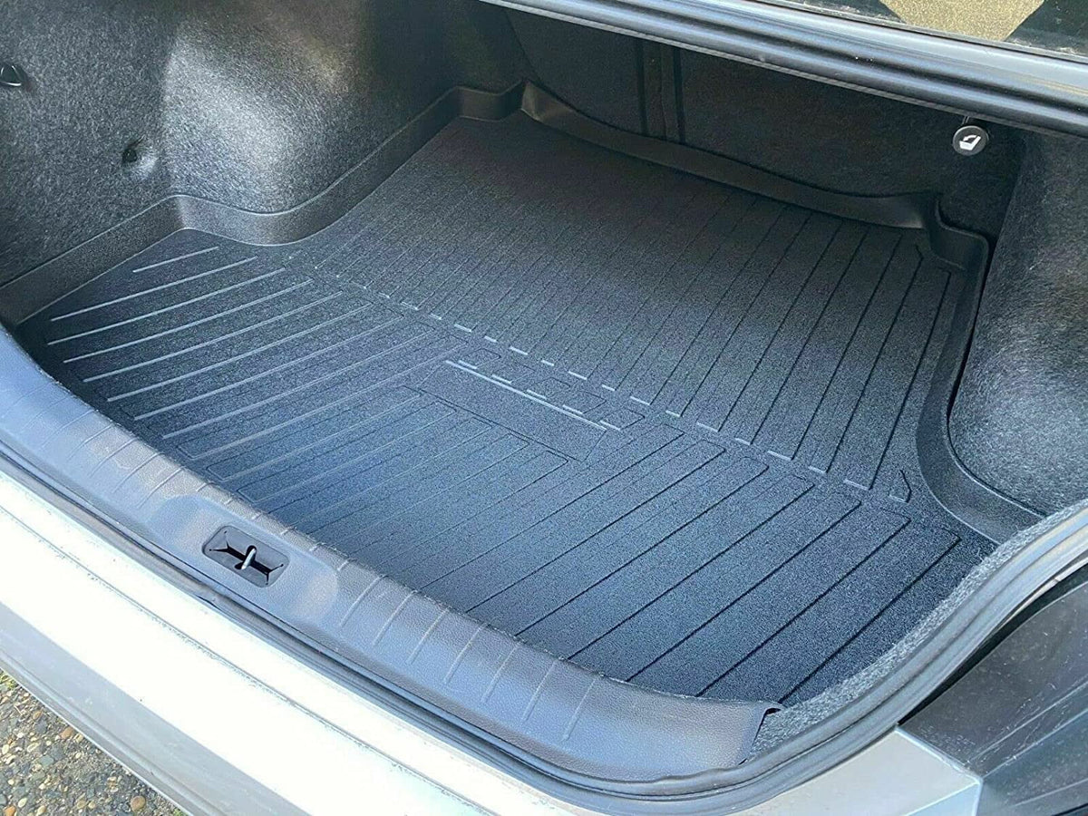 Cars Trunk Mat Mats Non-Slip Trunk – Climatic-Defensive Laser Rubber – Trunk Easy for to Design Altima Raised 2013-2023 Install Lip for Mat Liner Car with – Cargo – – Nissan Pre-Cut