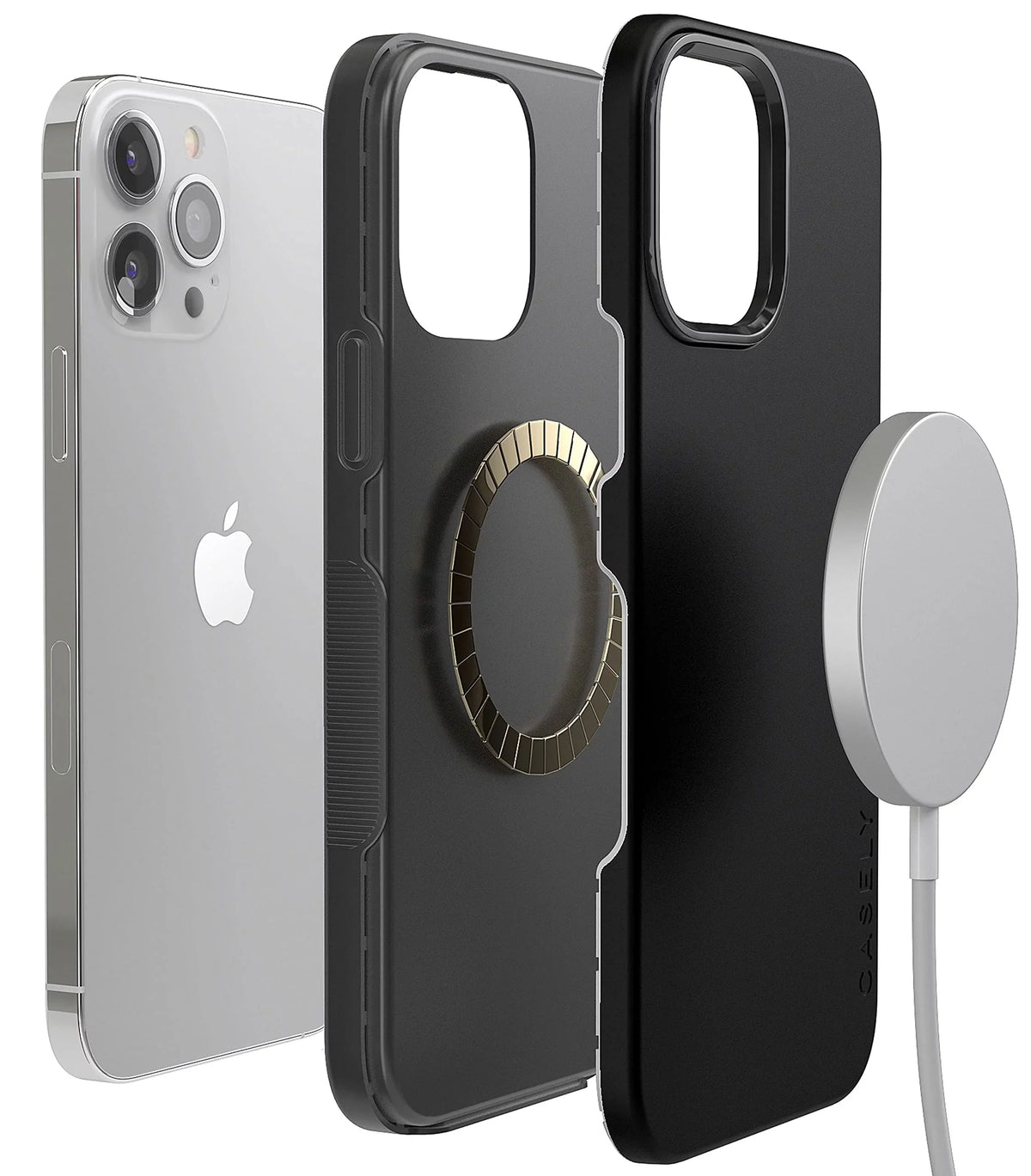 Pro Casely | with Phone with Fits iPhone 13 Max on Black Pro 13 Case Max Only MagSafe | iPhone Black Fits |