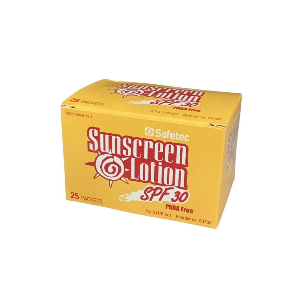 '-free (-84250) Packets formula - - mg 100 Sunscreen 3.5 30 Lotion Safetec