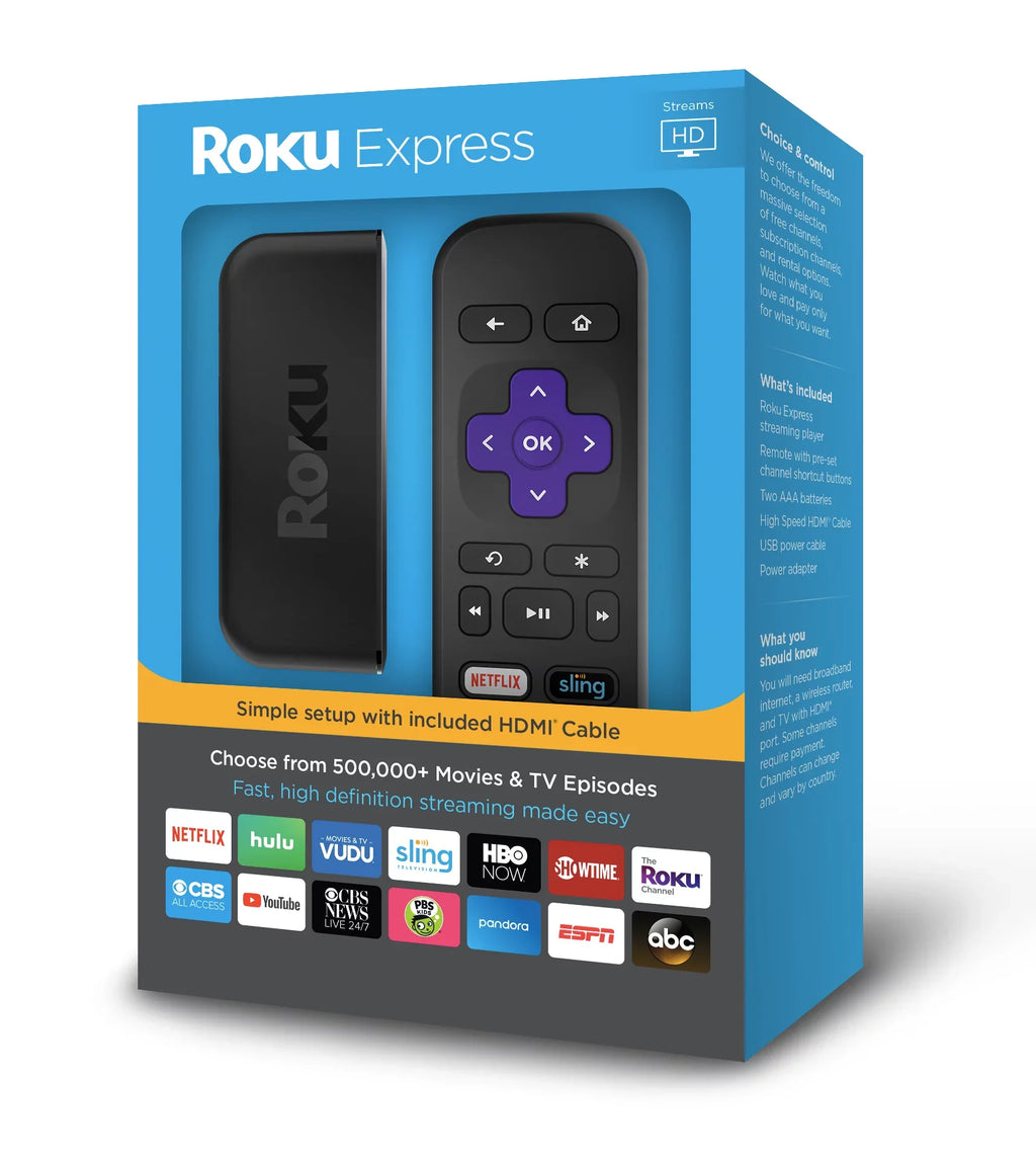 Roku Streaming Media Player 2019 Express