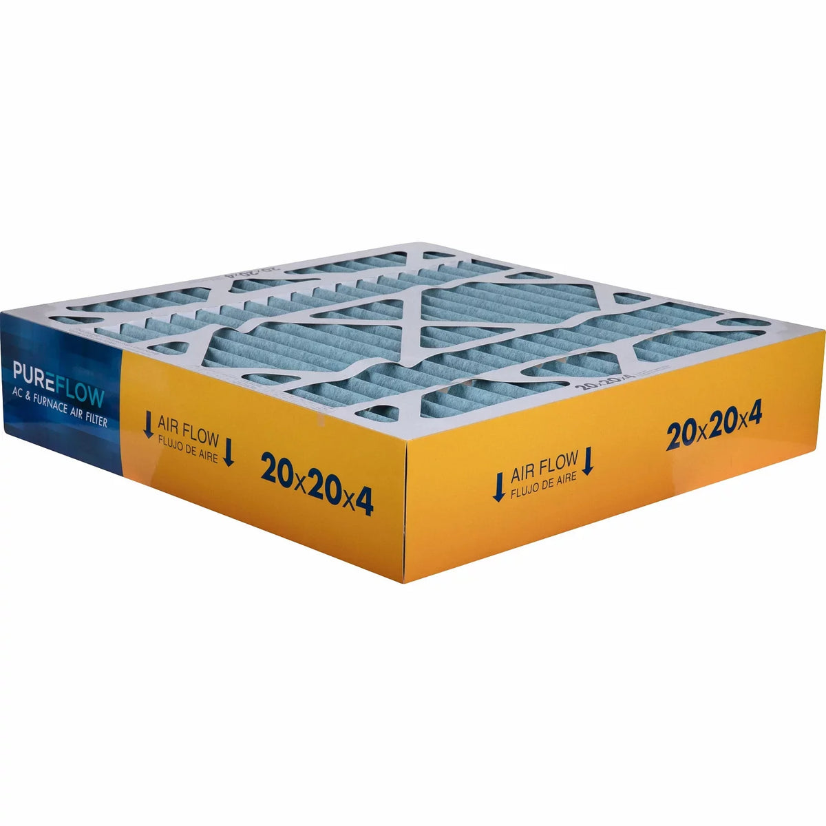 Layers -13 HV20204, Pack-of-2 Air 20x20x4, Filtration PureFlow 4 Technology, with Advanced Filter of Home Furnace