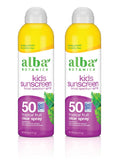 Defensive Alba Sunscreen Bottle (Pack Botanica Body, And Moisture Kids Sunscreen Spectrum Fl. Spray Hypoallergenic, Spf Oz. Tropical 50, For For Of 6 Kids, Fruit And Face 2). Broad