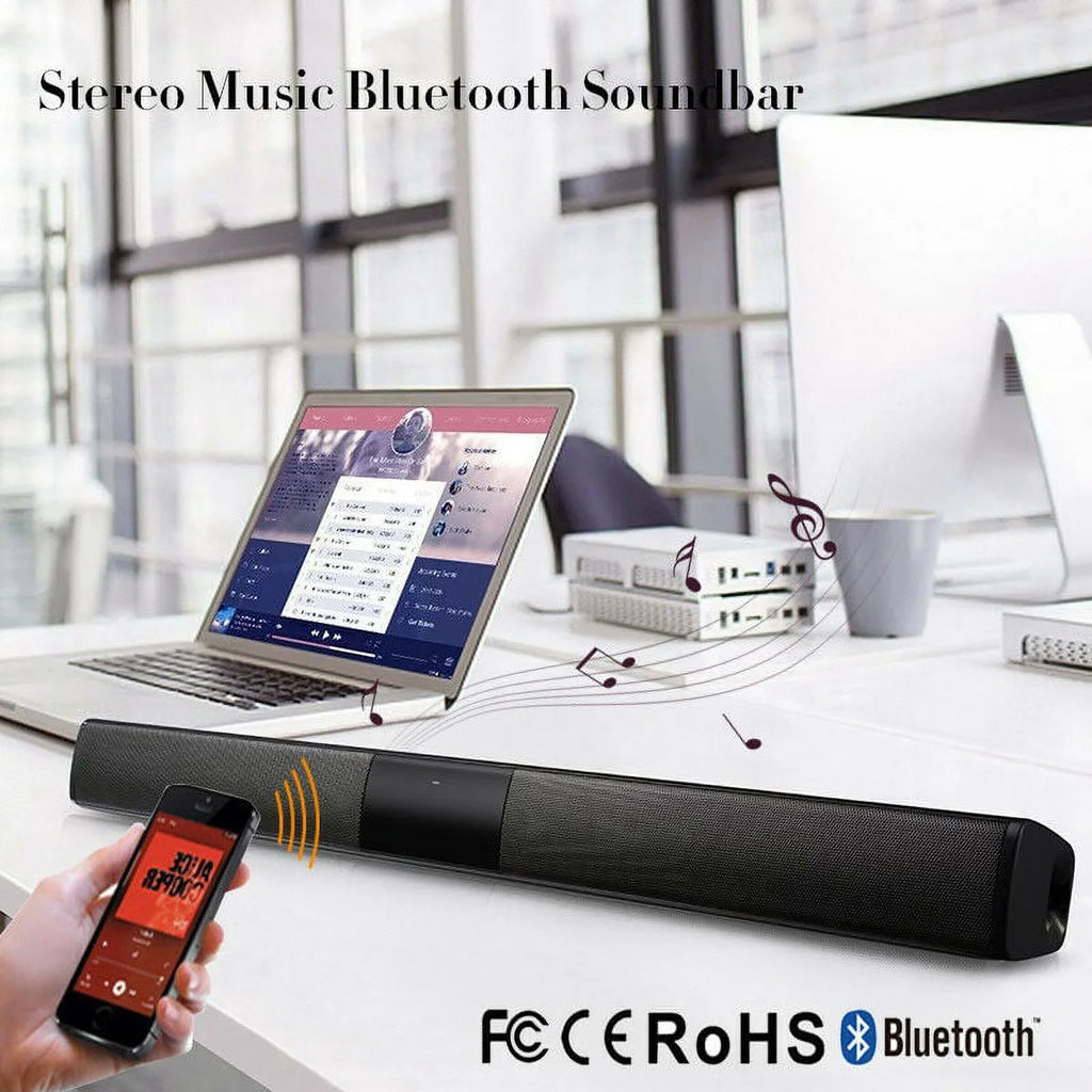 Surround Bass Wireless Theater 3D for Sound Sound Home+Remote Bar Speaker Bluetooth Super Stereo Home