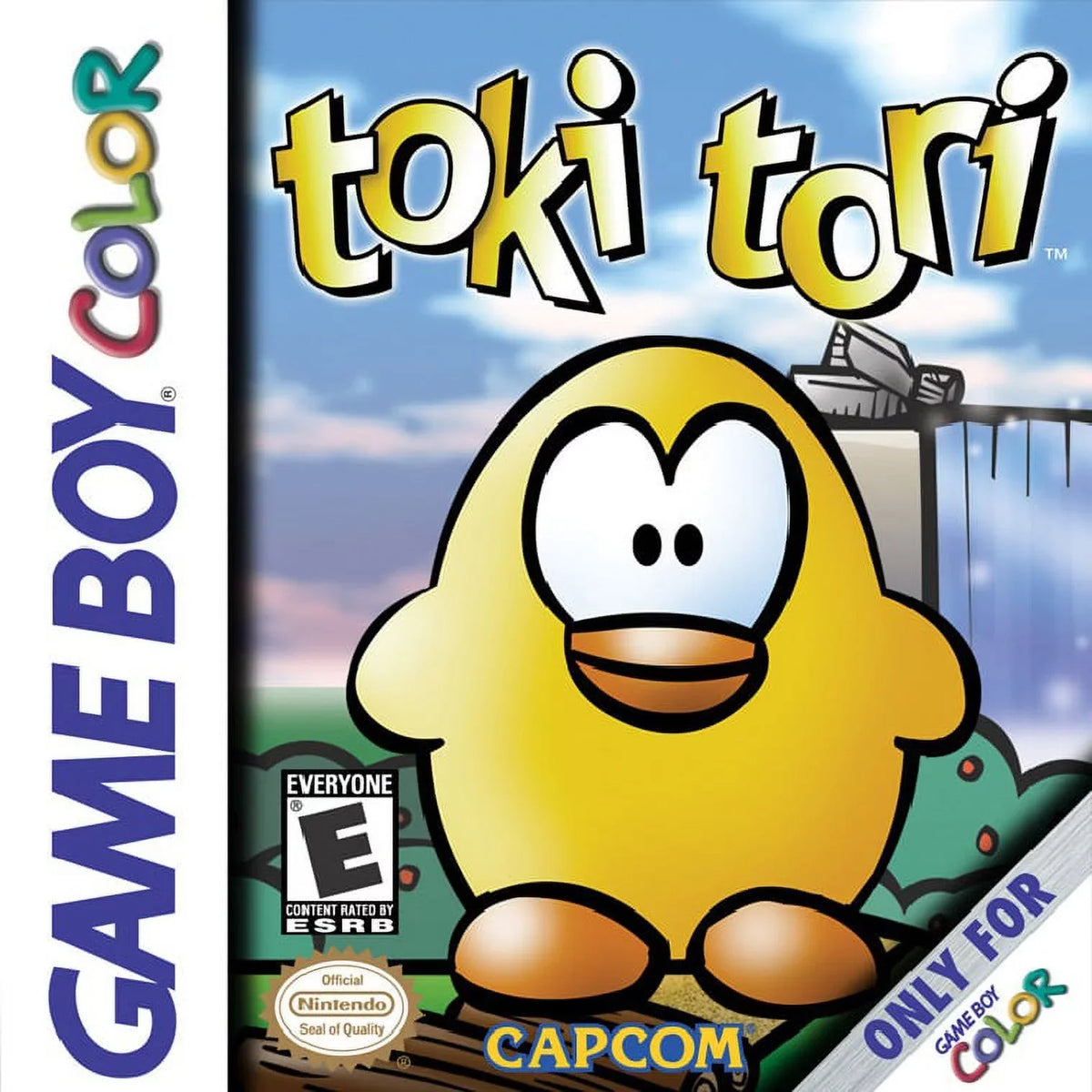 2001) (Nintendo Toki Game (Refurbished) Tori Restored Puzzle Gameboy Color,