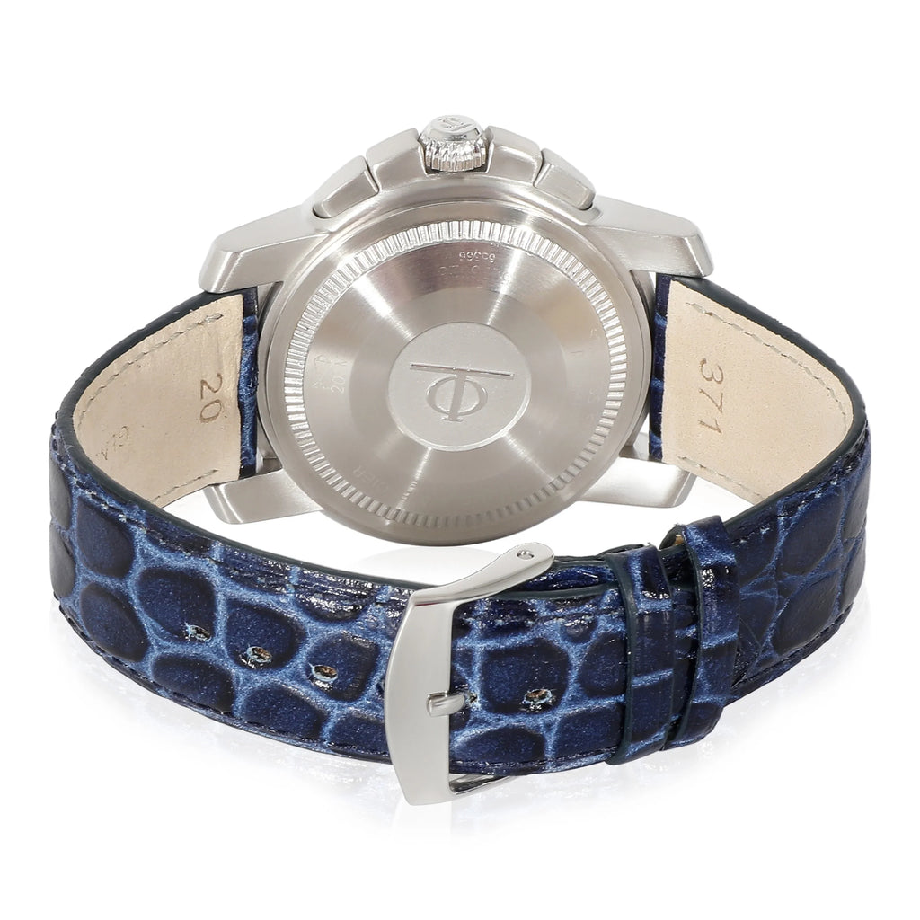 Stainless Watch Pre-Owned & Mercier Capeland in Chrono Men's 65366 Steel Baume