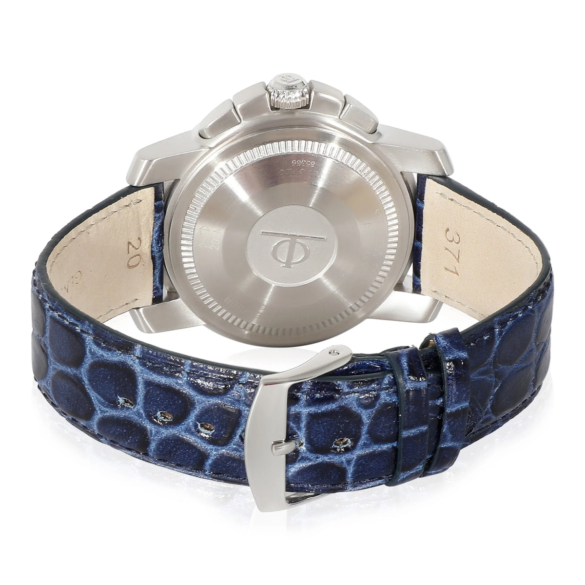 Stainless Watch Pre-Owned & Mercier Capeland in Chrono Men's 65366 Steel Baume