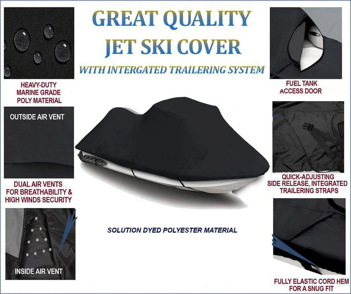 Seater 3 2017 900 2020 2022 2021 2018 Spark 2014 600D Bombardier Doo 3up for Sea-Doo Fits Sea Shield 2019 2015