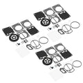 Jet Rebuild For - Repair Carburetor Carb 3PCS Kit