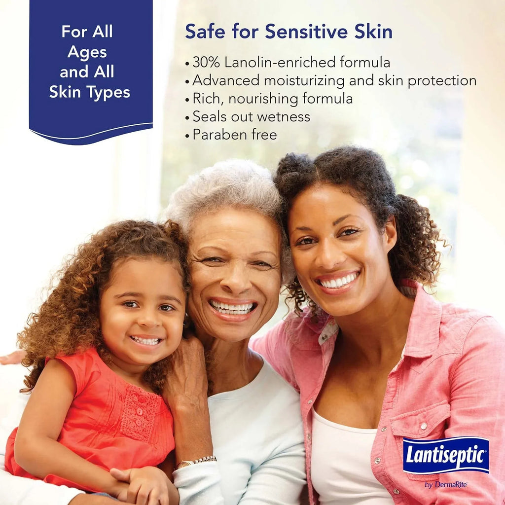 LS0710 Lantiseptic 1 Scent oz. Skin Protectant Lanolin Ct 14 Cream Jar