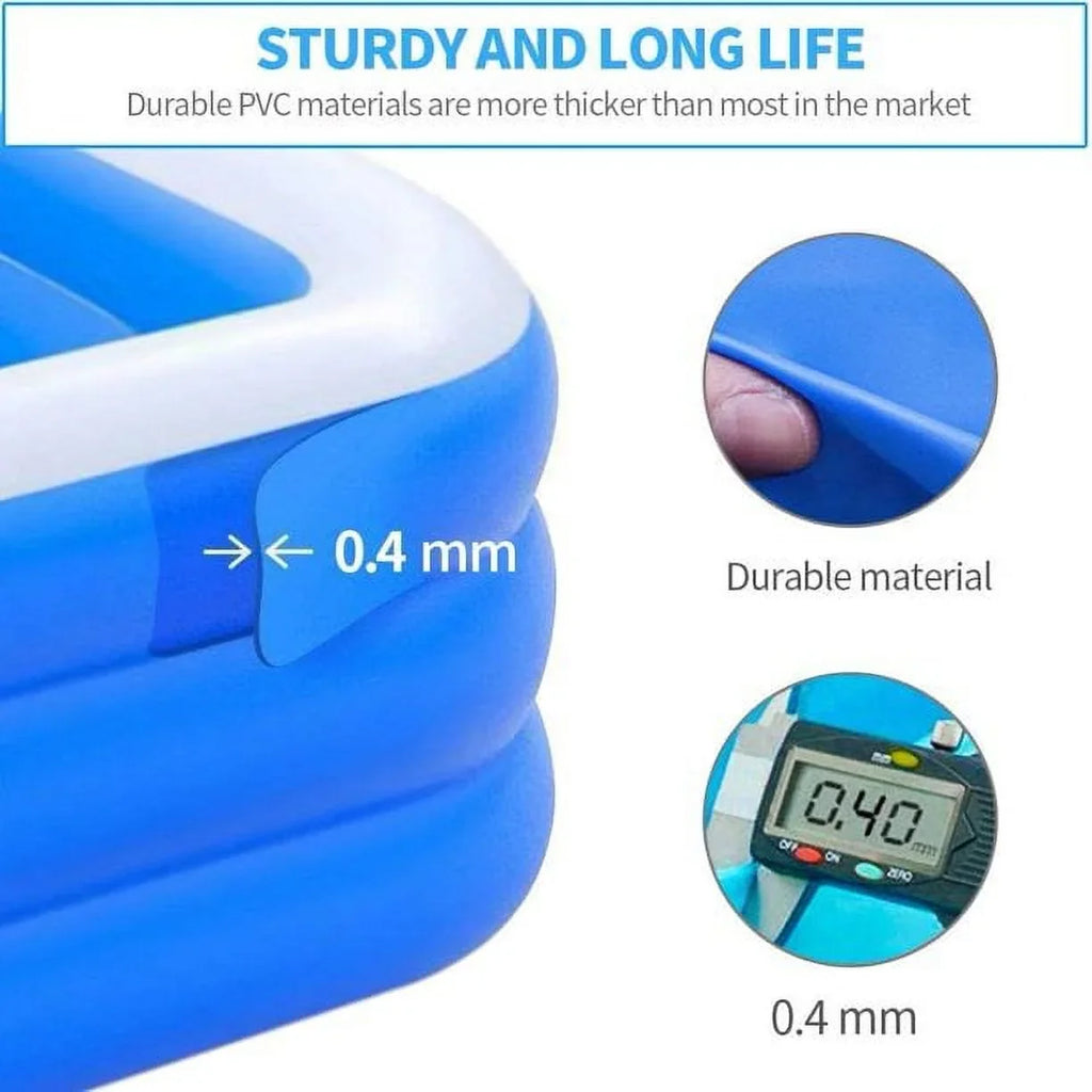 for Pools Garden, Inflatable Toddlers, & 22 and Pools Adults, Pool Ball Outdoor, inch Babies, Swimming 120 X Kids Packable for Party 72 OTFitness Pool Pool X Swimming Backyard, Summer