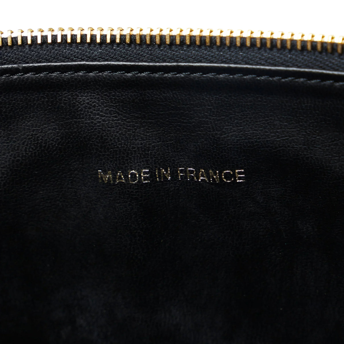 Bag Pre-Owned Caviar Unisex Vanity Leather (Good) Black Chanel Authenticated