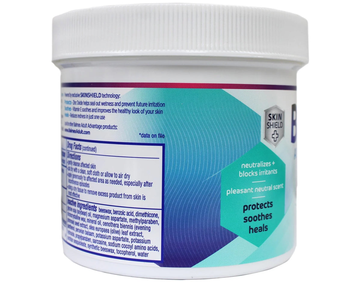 and Balmex Advantage Shield Adult B-Protected Technology 12oz Skin Soothe Skin, Relief Sensitive Protect to with - Heal Skin Cream,
