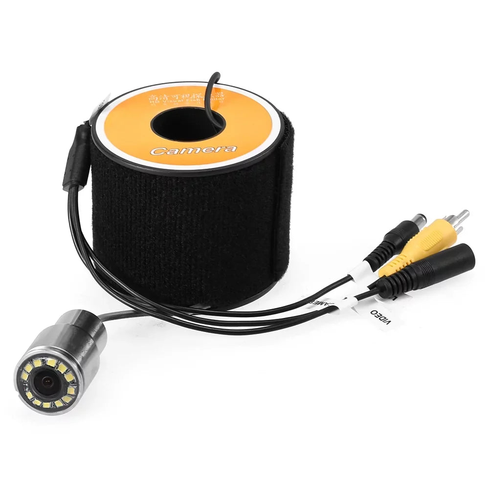 Night Vision Viewer, 12 LEDs Fishing 1200TVL moobody Cable, 15m/30m/50m Underwater Camera with